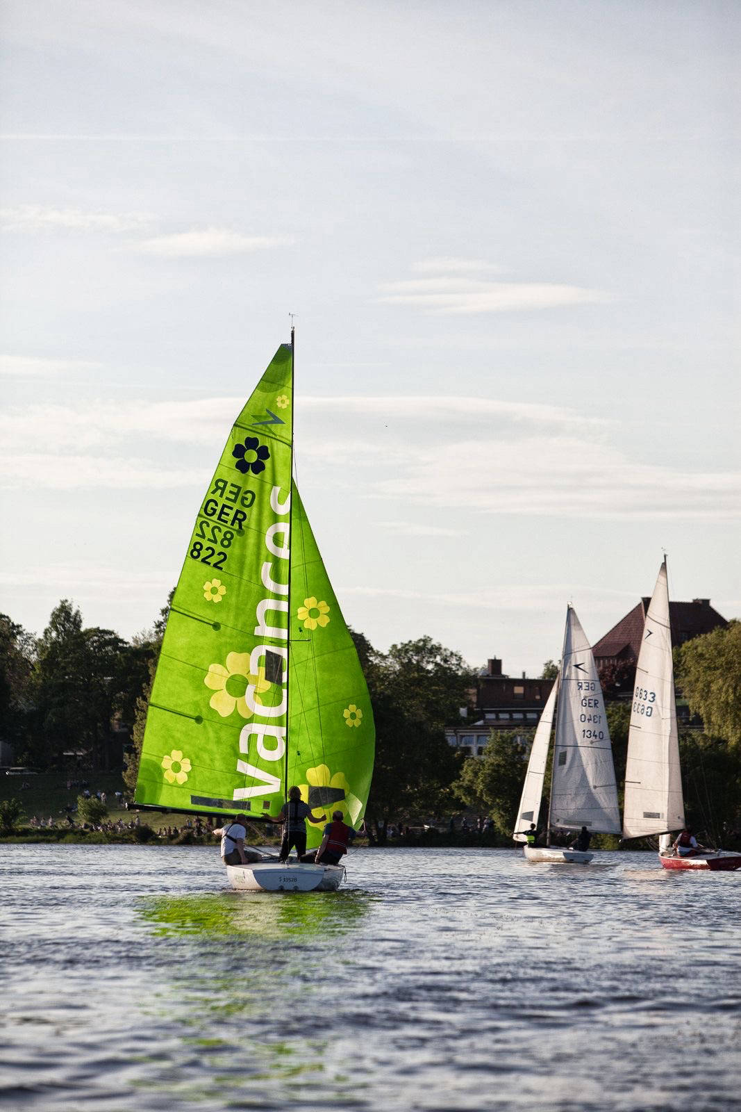 DYAS beim Feierabendsegeln in Bremen