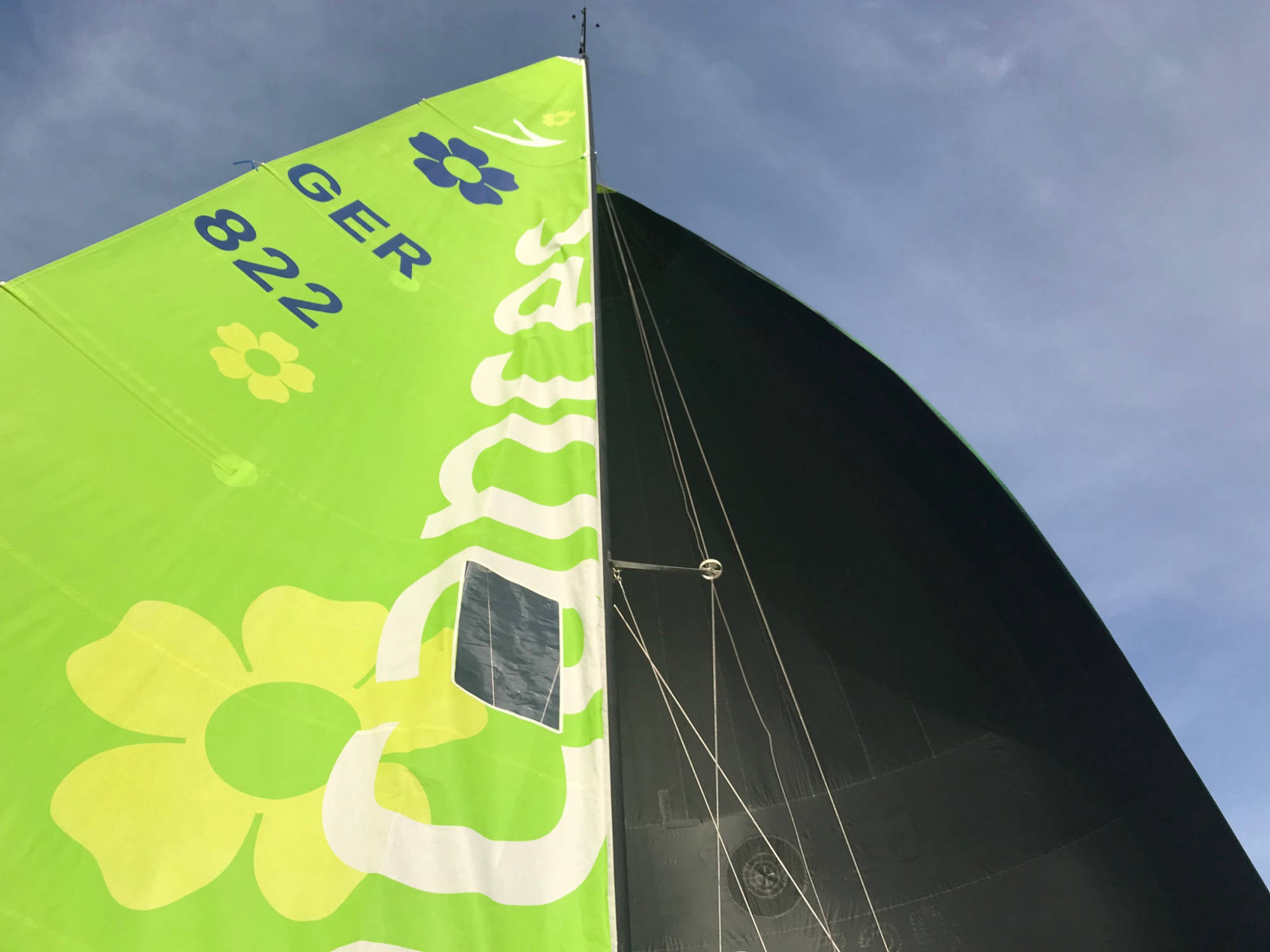 Dyassegeln auf der Werser